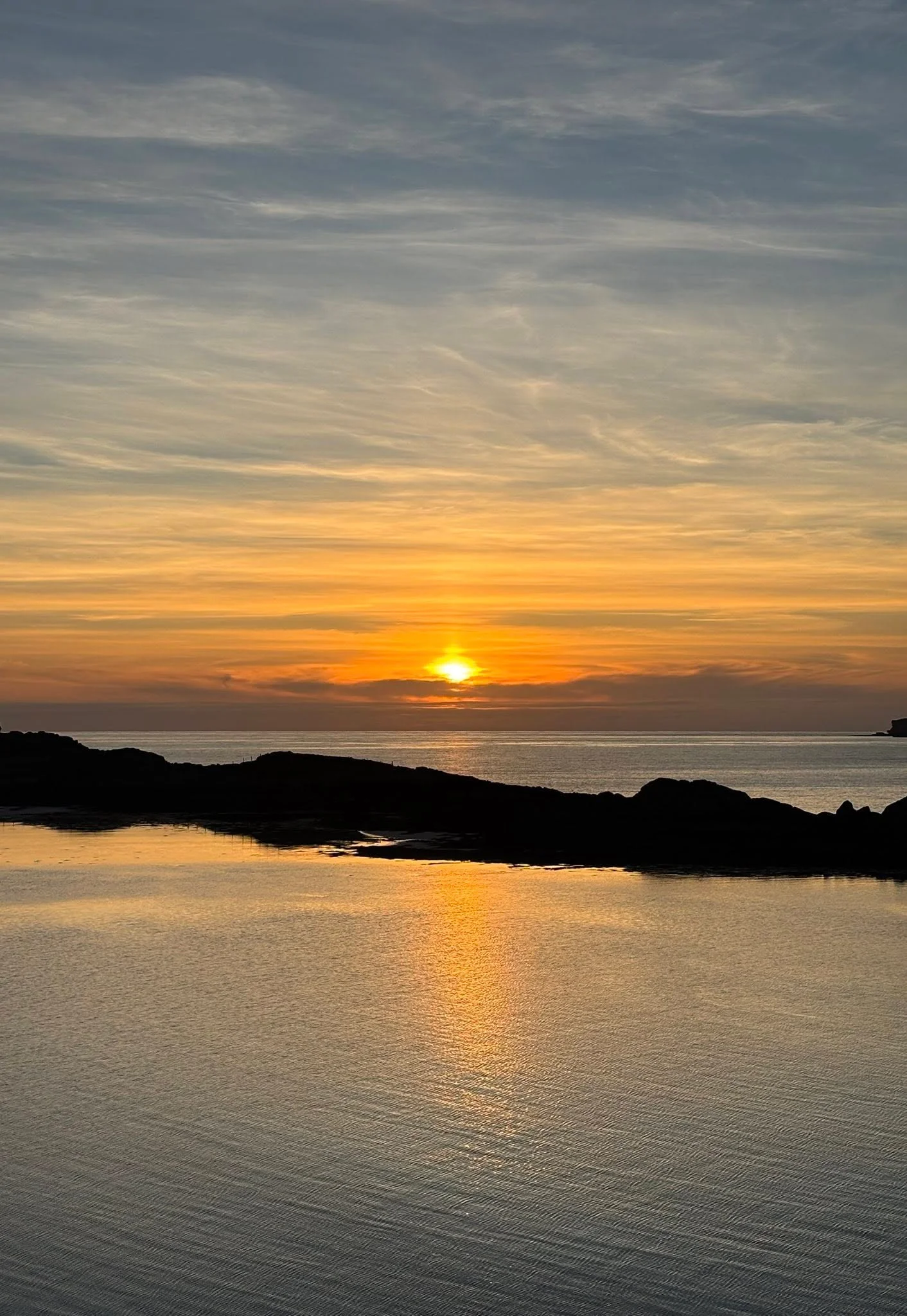Beautiful Sunset on NC 500
